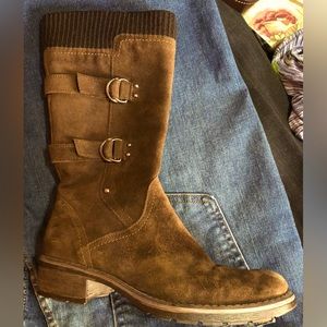 Aquatalia Italian Suede Boots Sz 7 1/2